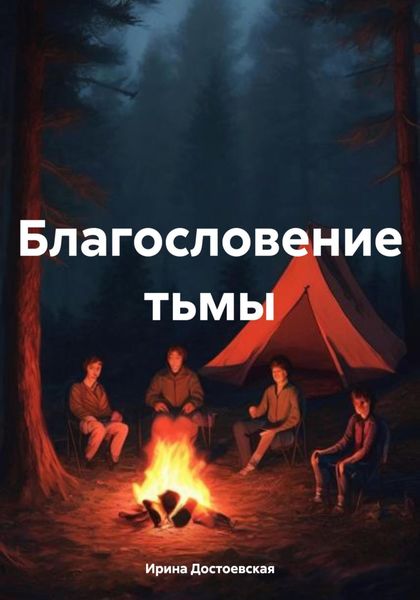 Обложка книги  «Благословение тьмы»