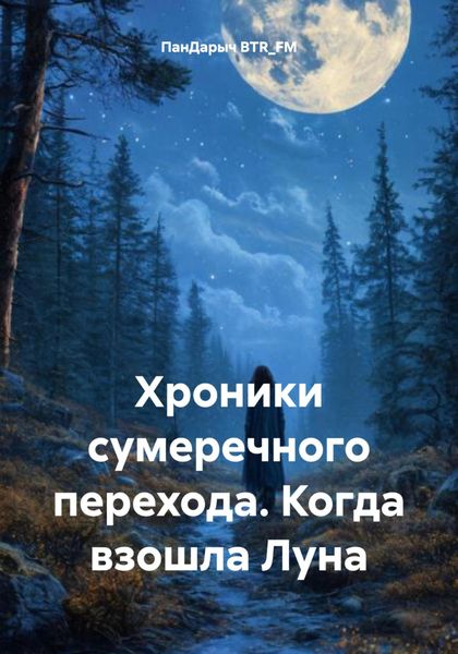 Обложка книги  «Хроники сумеречного перехода. Когда взошла Луна»