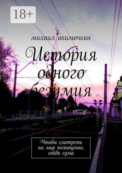 Обложка книги  «История одного безумия. Чтобы смотреть на мир полноценно, сойди сума»