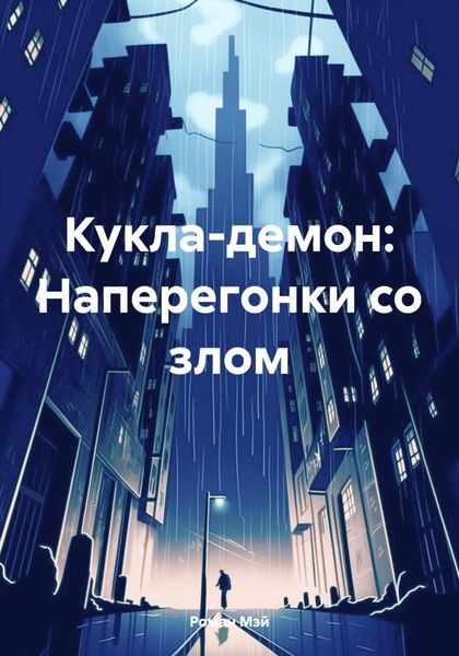 Обложка книги  «Кукла-демон: Наперегонки со злом»