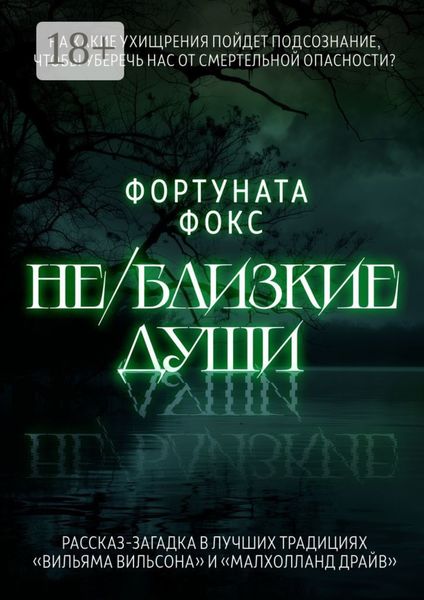 Обложка книги  «Не/близкие души. На какие ухищрения пойдет подсознание, чтобы уберечь нас от смертельной опасности? Рассказ-загадка в лучших традициях «Вильяма Вильсона» и «Малхолланд Драйв»»
