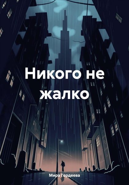 Обложка книги  «Никого не жалко»