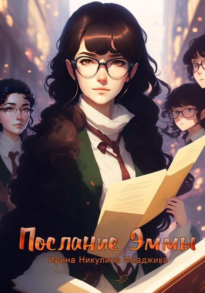 Обложка книги  «Послание Эммы»