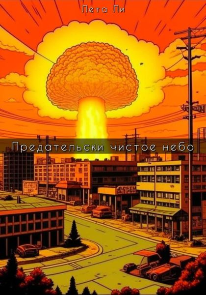 Обложка книги  «Предательски чистое небо»