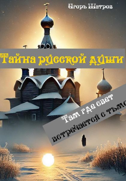 Обложка книги  «Тайна русской души. Там где свет встречается с тьмой»