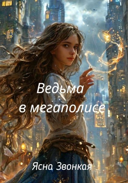 Обложка книги  «Ведьма в мегаполисе»