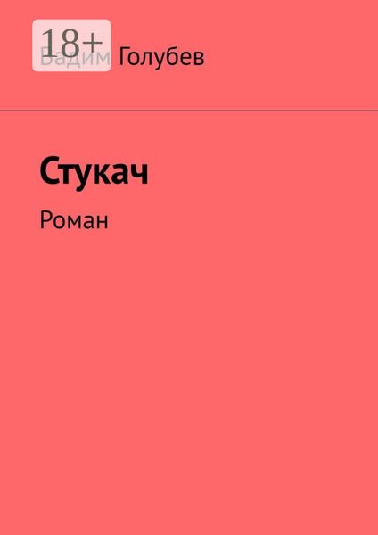 Обложка книги  «Стукач. Роман»