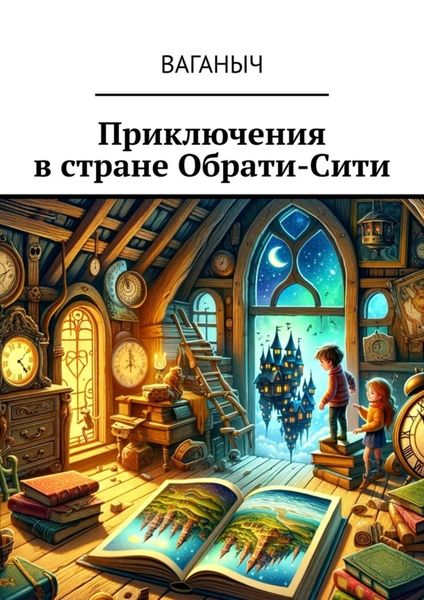 Обложка книги «Приключения в стране Обрати-Сити»