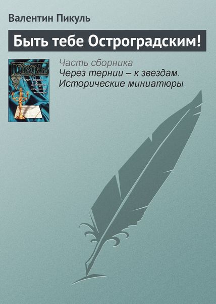 Обложка книги  «Быть тебе Остроградским!»