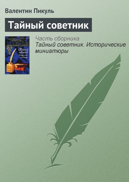Обложка книги  «Тайный советник»