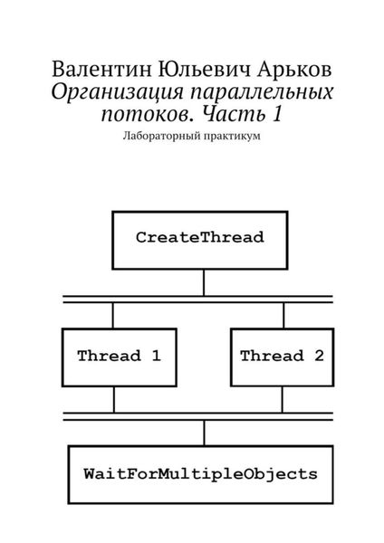 Обложка книги  «Организация параллельных потоков. Часть 1. Лабораторный практикум»