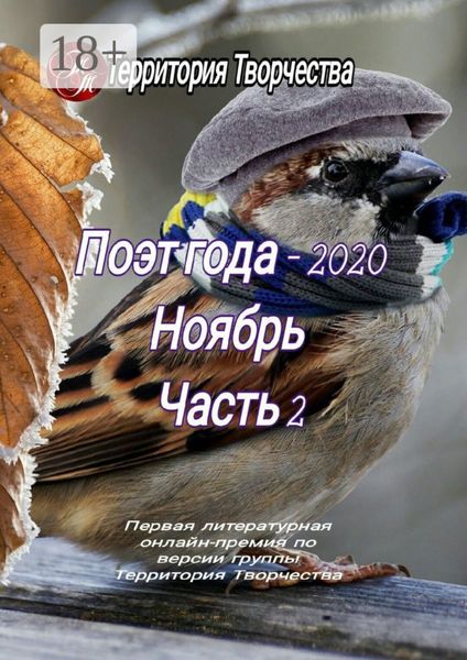 Обложка книги  «Поэт года – 2020. Ноябрь. Часть 2. Первая литературная онлайн-премия по версии группы Территория Творчества»