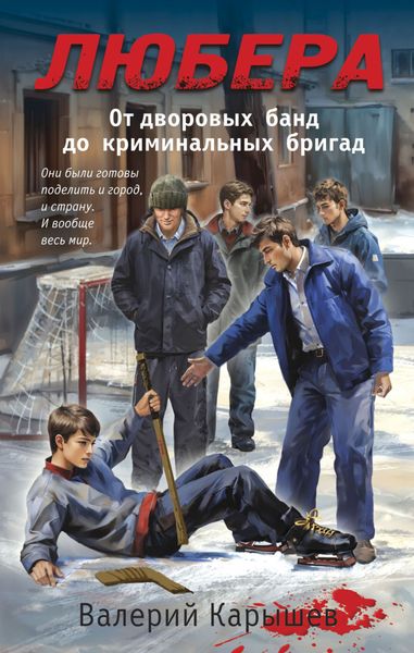 Обложка книги «Любера. От дворовых банд до криминальных бригад»