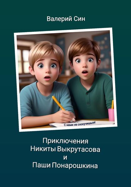 Обложка книги  «Приключения Никиты Выкрутасова и Паши Понарошкина»