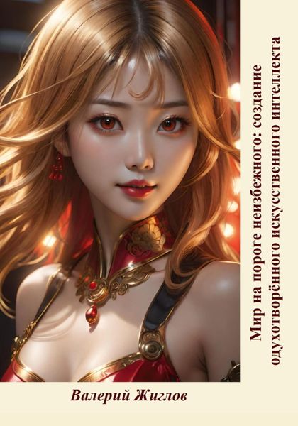 Обложка книги  «Мир на пороге неизбежного: создание одухотворённого искусственного интеллекта»