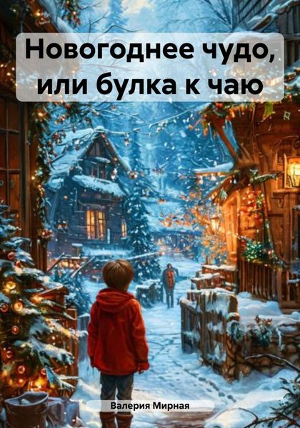 Обложка книги  «Новогоднее чудо, или булка к чаю»