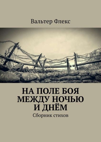 Обложка книги  «На поле боя между ночью и днём. Сборник стихов»