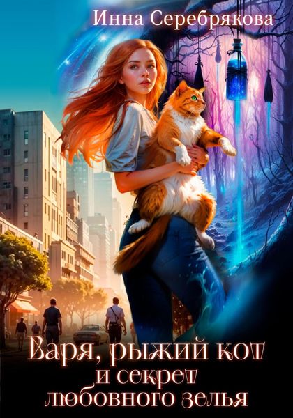 Обложка книги  «Варя, рыжий кот и секрет любовного зелья»