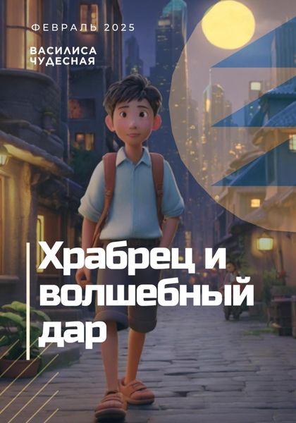 Обложка книги «Храбрец и волшебный дар»