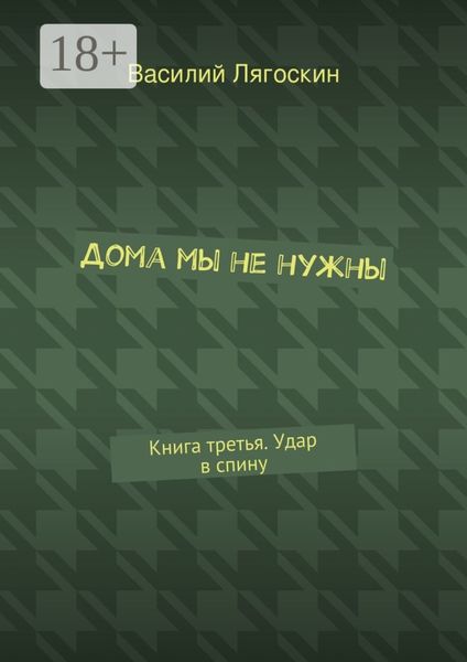 Обложка книги «Дома мы не нужны. Книга третья. Удар в спину»
