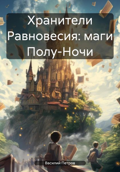 Обложка книги «Хранители Равновесия: маги Полу-Ночи»