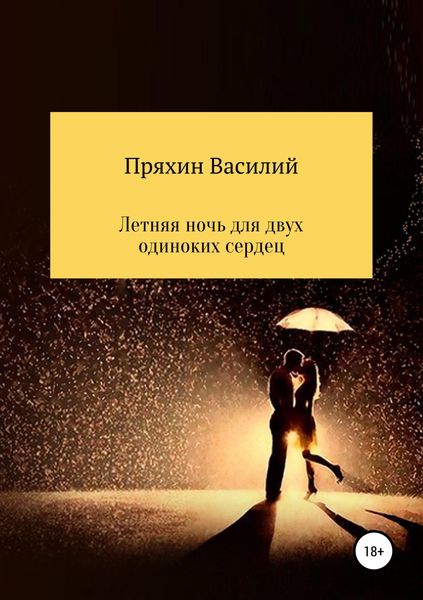 Обложка книги  «Летняя ночь для двух одиноких сердец»