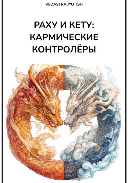 Обложка книги «Раху и Кету: кармические контролёры»