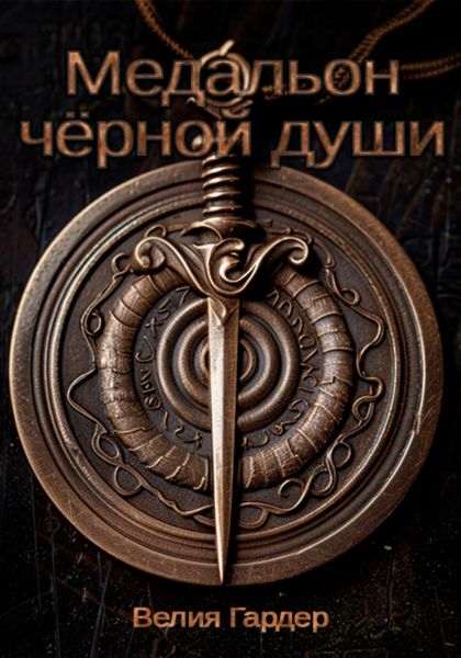 Обложка книги  «Медальон чёрной души»