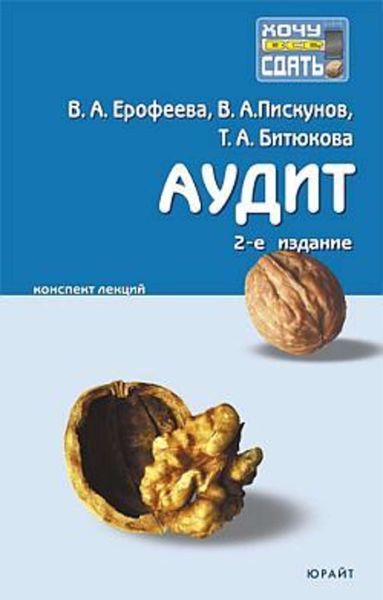 Обложка книги  «Аудит: конспект лекций»