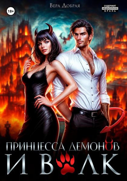 Обложка книги  «Принцесса демонов и Волк»