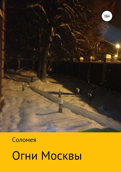 Обложка книги «Огни Москвы»