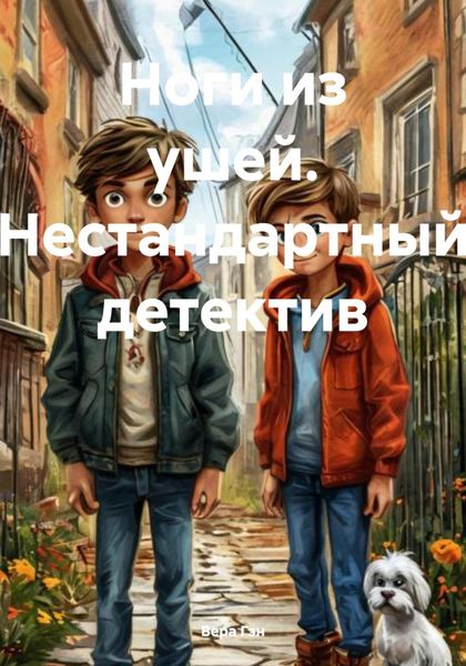 Обложка книги «Ноги из ушей. Нестандартный детектив»