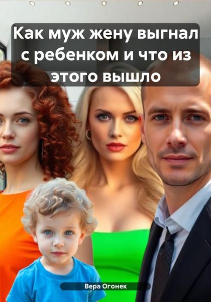 Обложка книги  «Как муж жену выгнал с ребенком и что из этого вышло»