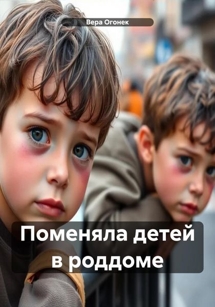 Обложка книги «Поменяла детей в роддоме»