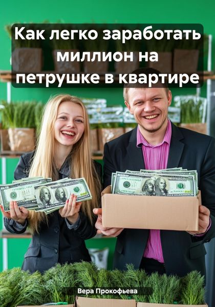 Обложка книги «Как легко заработать миллион на петрушке в квартире»