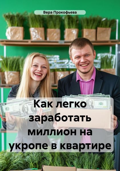 Обложка книги «Как легко заработать миллион на укропе в квартире»