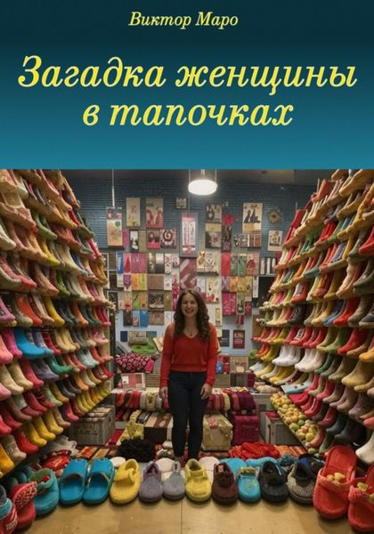 Обложка книги  «Загадка женщины в тапочках»