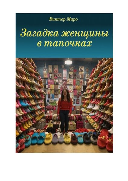 Обложка книги  «Загадка женщины в тапочках»
