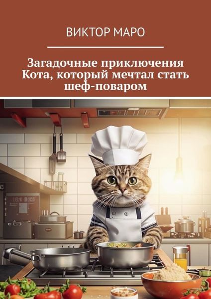 Обложка книги «Загадочные приключения Кота, который мечтал стать шеф-поваром»