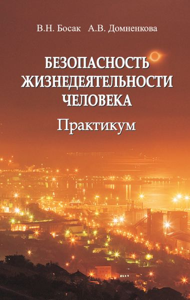 Обложка книги  «Безопасность жизнедеятельности человека. Практикум»