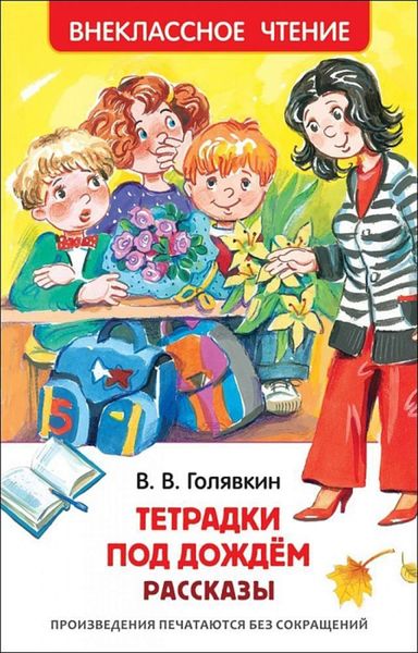 Обложка книги  «Тетрадки под дождём»