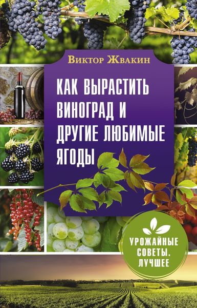 Обложка книги  «Как вырастить виноград и другие любимые ягоды»