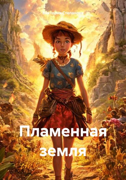 Обложка книги  «Пламенная земля»