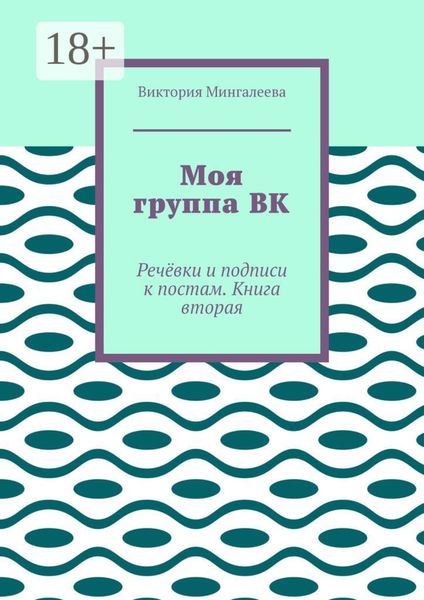 Обложка книги  «Моя группа ВК. Речёвки и подписи к постам. Книга вторая»