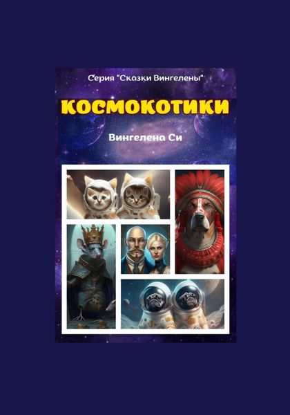 Обложка книги «Космокотики»