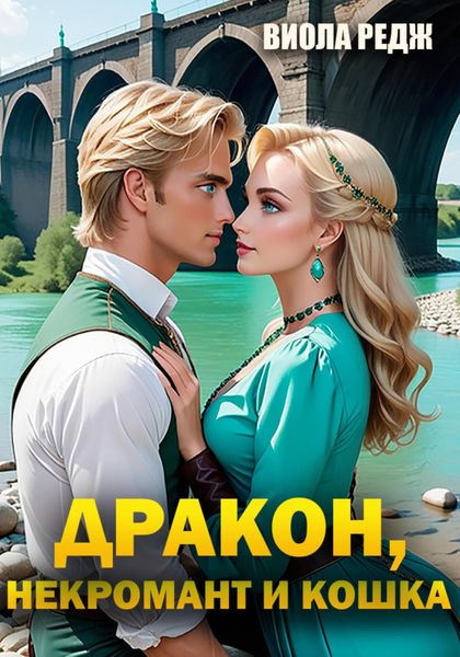 Обложка книги  «Дракон, некромант и кошка»