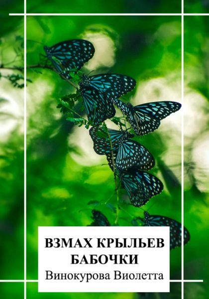 Обложка книги  «Взмах крыльев бабочки»