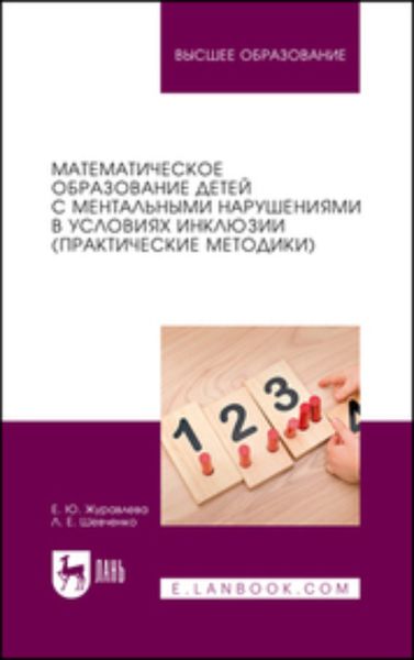 Обложка книги  «Математическое образование детей с ментальными нарушениями в условиях инклюзии (практические методики). Учебное пособие для вузов»