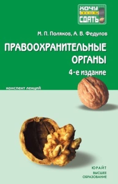 Обложка книги  «Правоохранительные органы Российской Федерации: краткий курс лекций»
