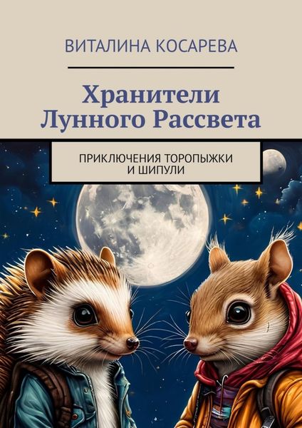 Обложка книги «Хранители Лунного Рассвета. Приключения Торопыжки и Шипули»